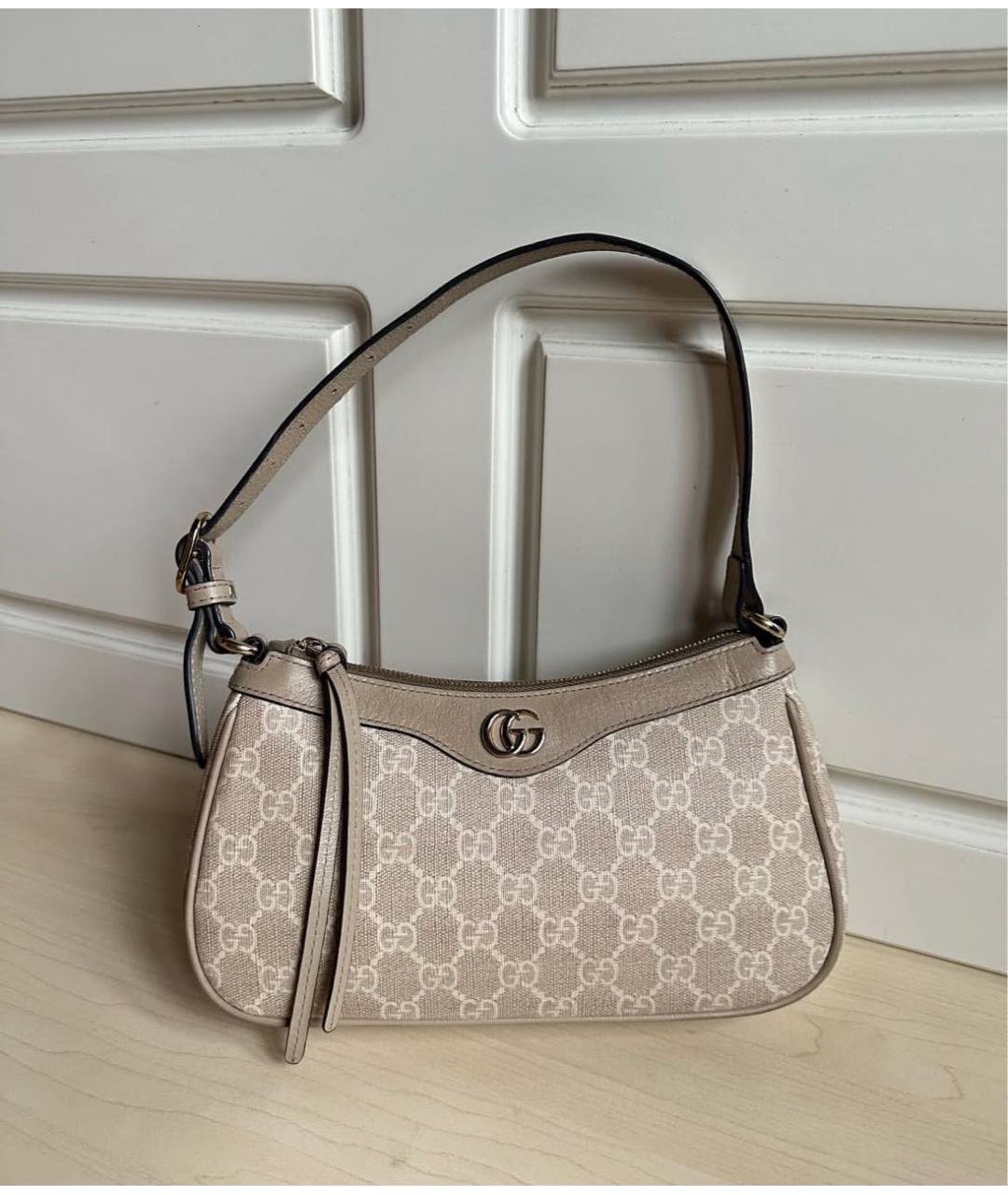 GUCCI Бежевая сумка через плечо, фото 7