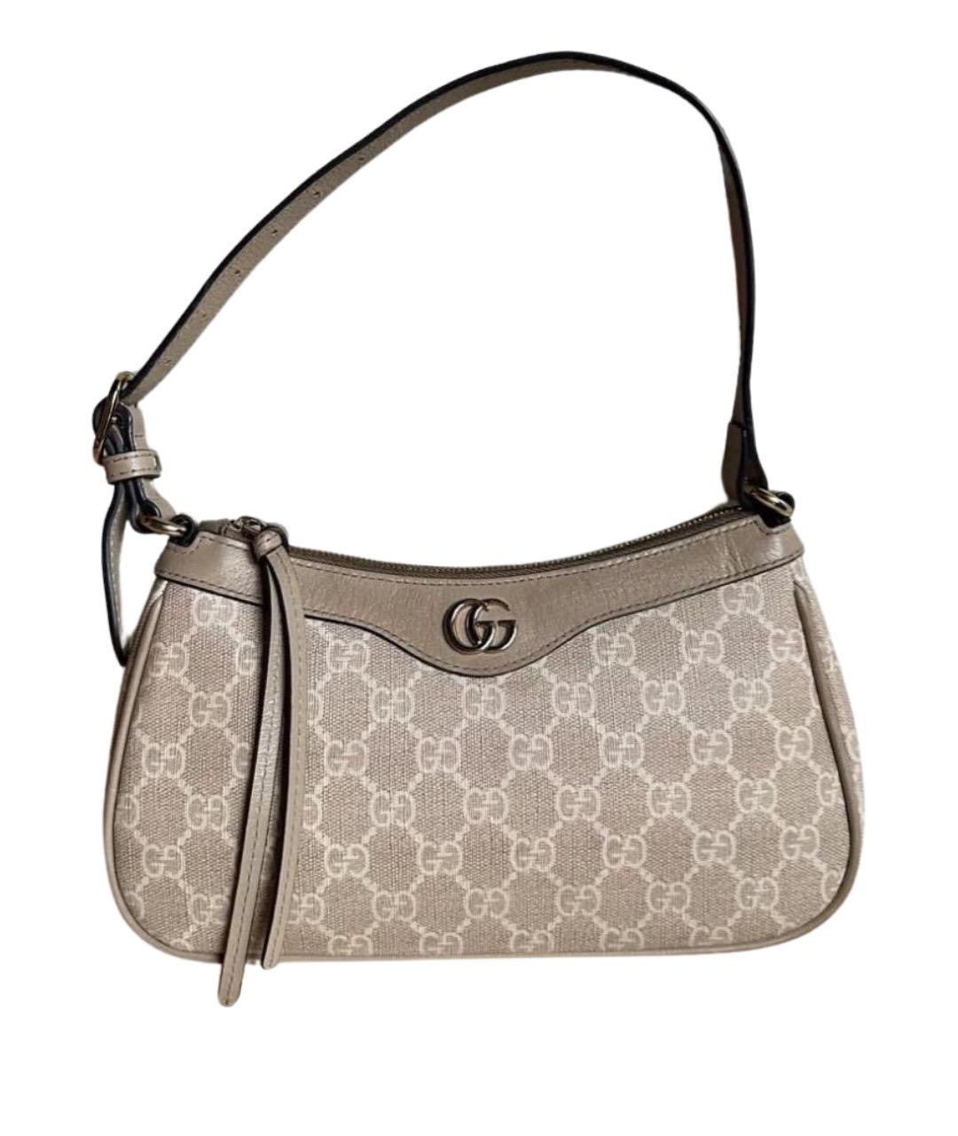 GUCCI Бежевая сумка через плечо, фото 1