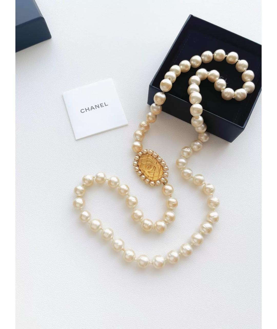 CHANEL Золотое колье, фото 2