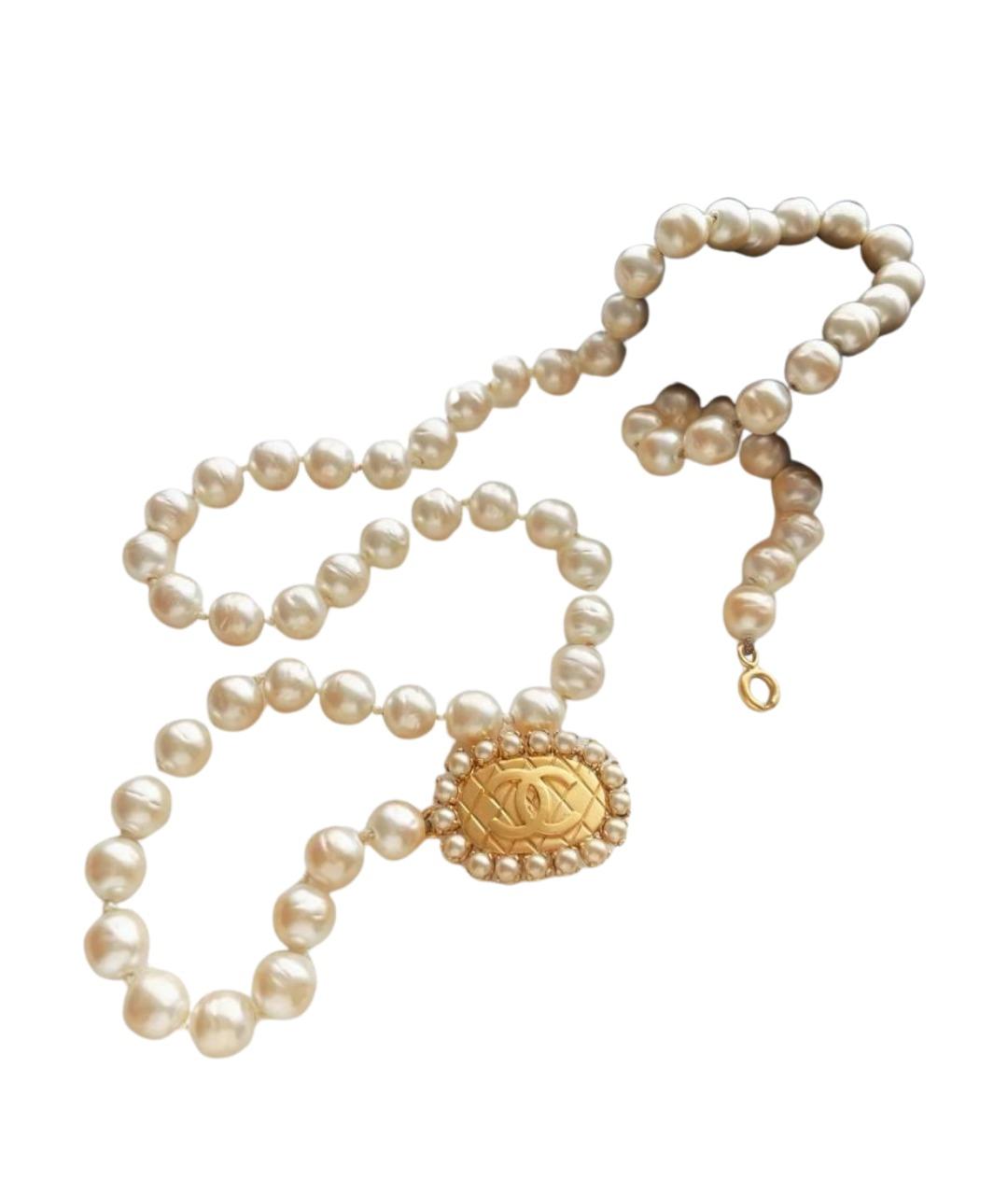 CHANEL Золотое колье, фото 1