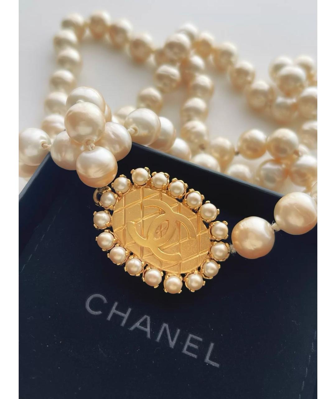CHANEL Золотое колье, фото 4
