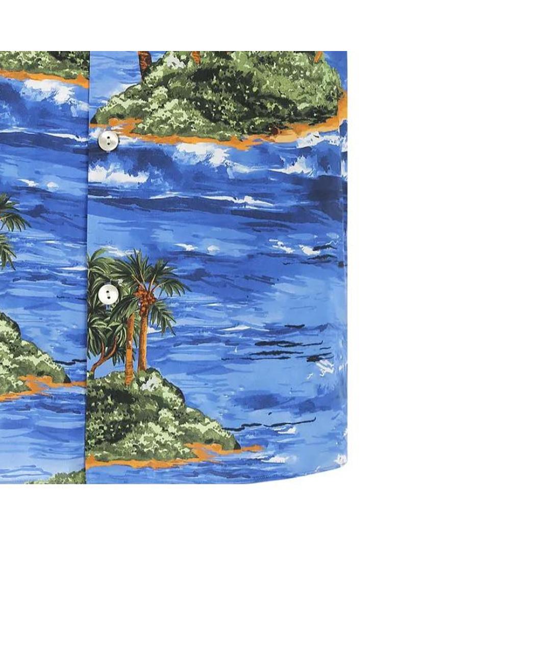GUCCI Синяя кэжуал рубашка, фото 3