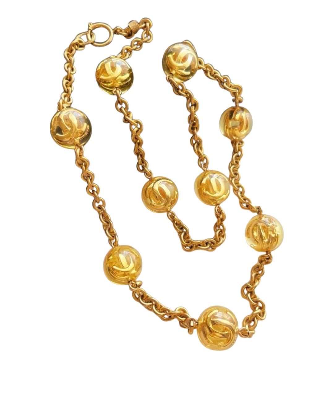 CHANEL Золотое колье, фото 1