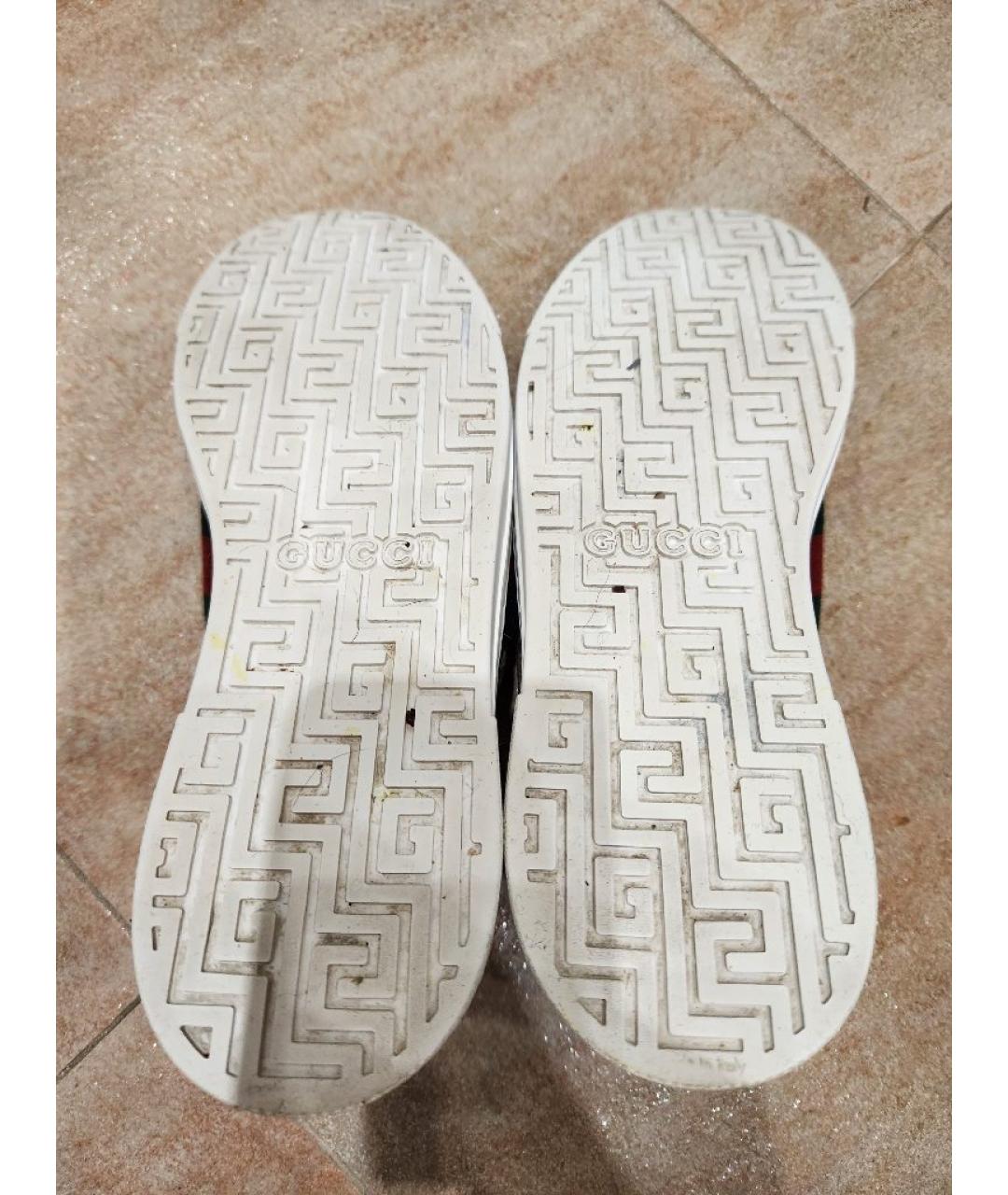 GUCCI Мульти низкие кроссовки / кеды, фото 5