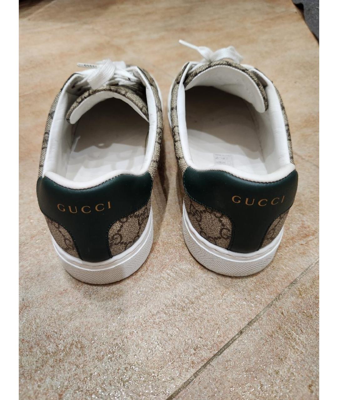 GUCCI Мульти низкие кроссовки / кеды, фото 3