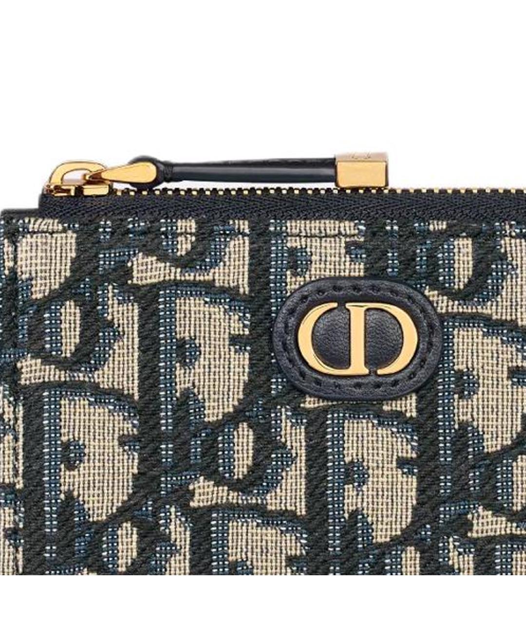 CHRISTIAN DIOR Синий кардхолдер, фото 5