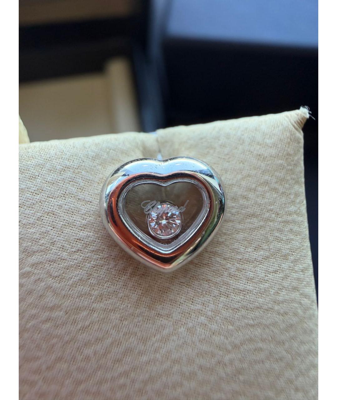CHOPARD Белые серьги из белого золота, фото 5