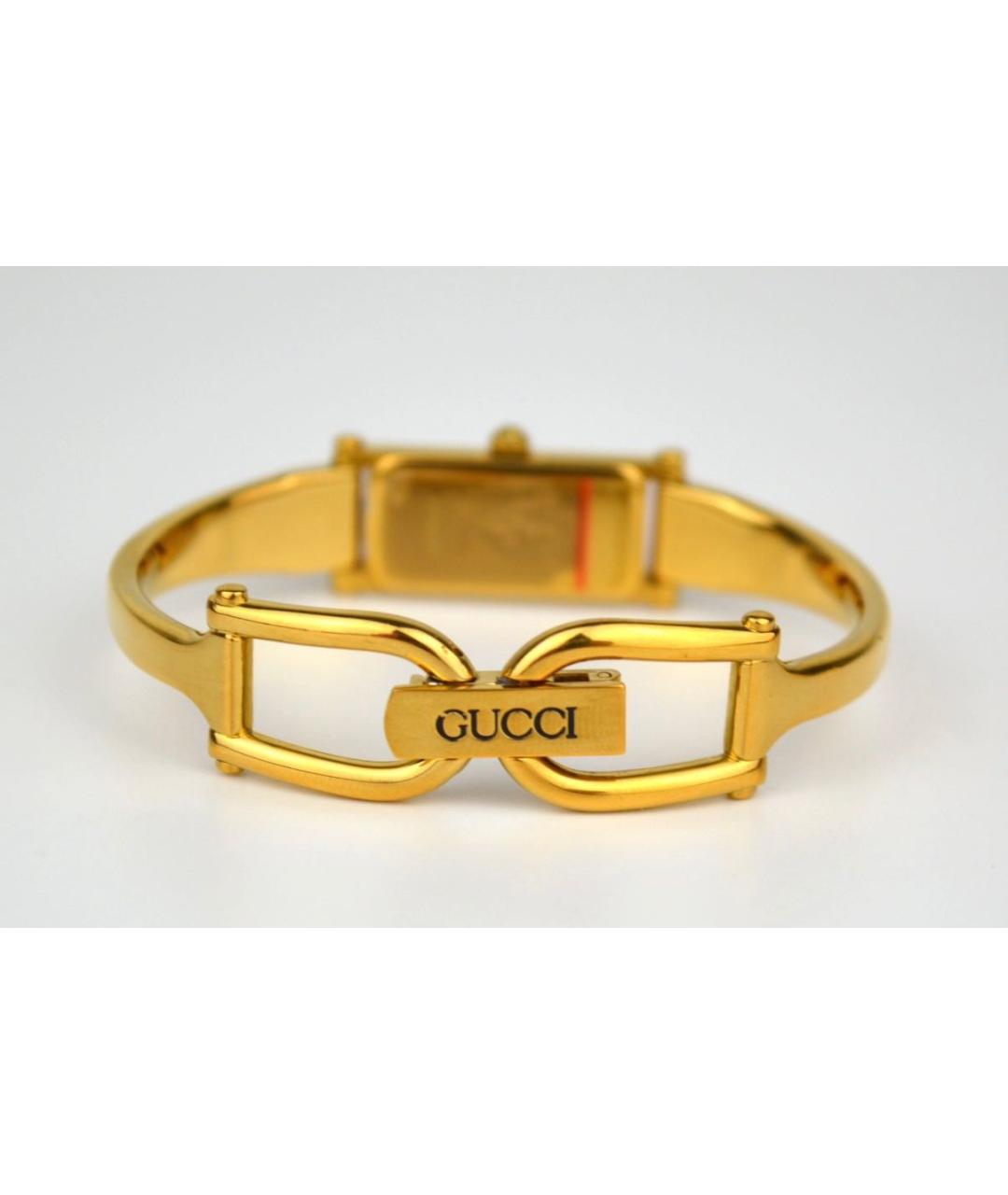 GUCCI Золотые позолоченные часы, фото 8