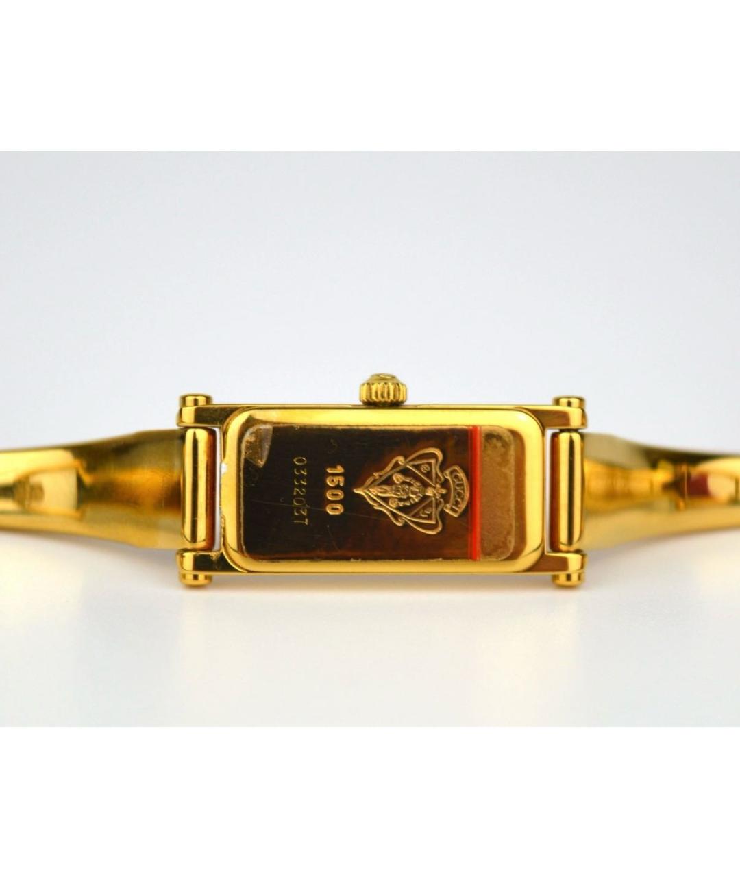 GUCCI Золотые позолоченные часы, фото 2