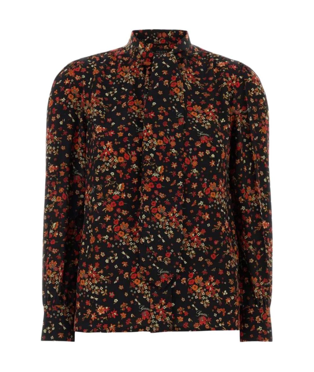 GUCCI Черная блузы, фото 1