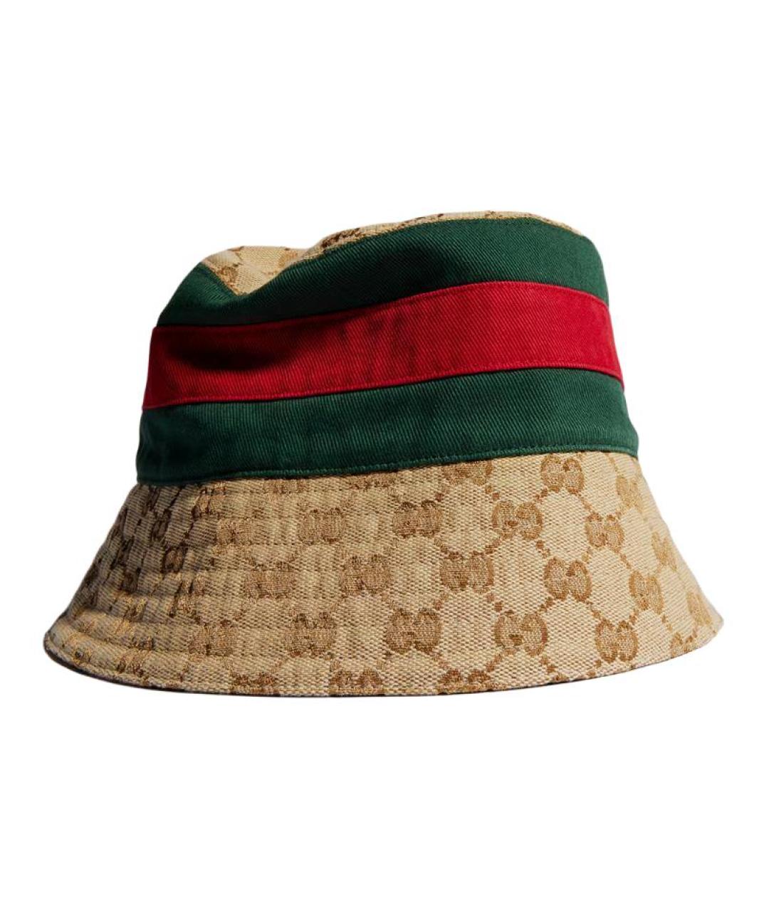 GUCCI Бежевая шляпа, фото 2