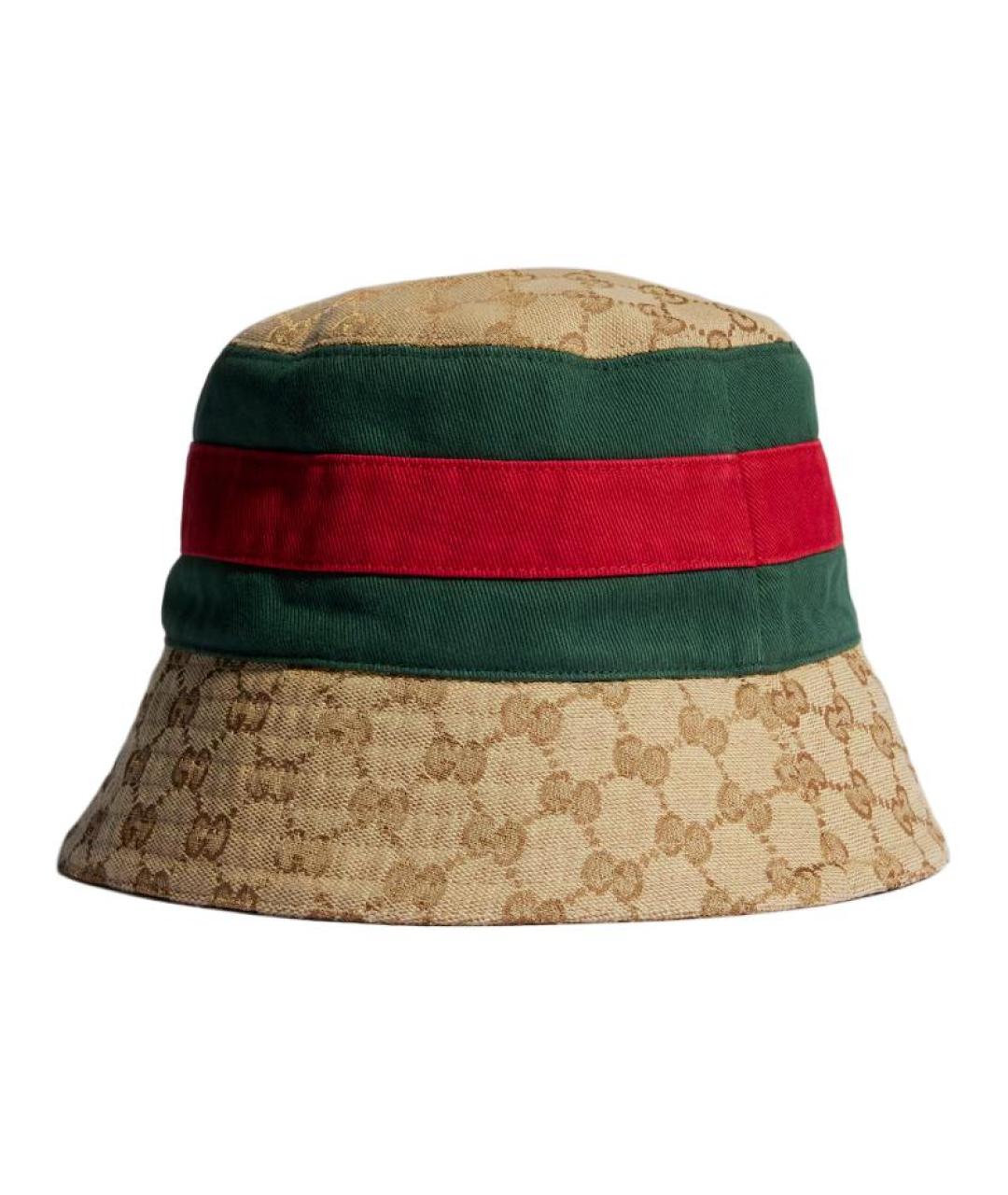 GUCCI Бежевая шляпа, фото 1