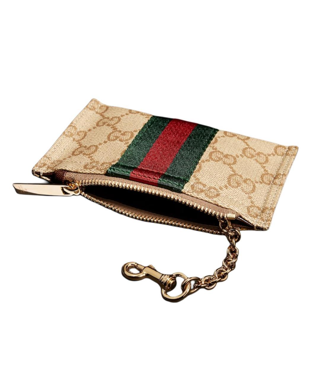 GUCCI Бежевый кардхолдер, фото 2