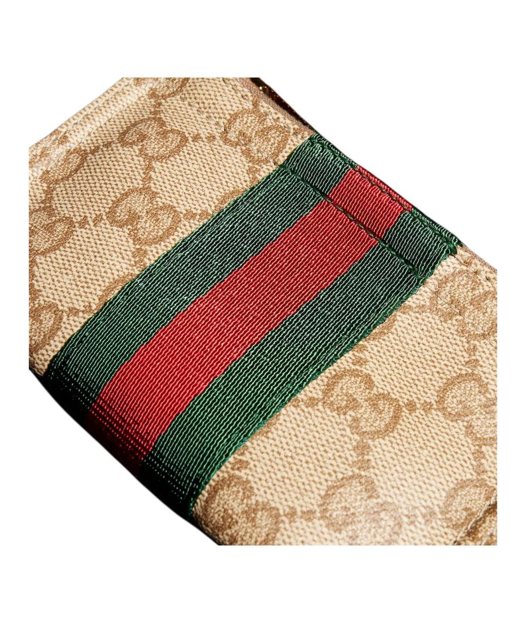 GUCCI Бежевый кардхолдер, фото 4