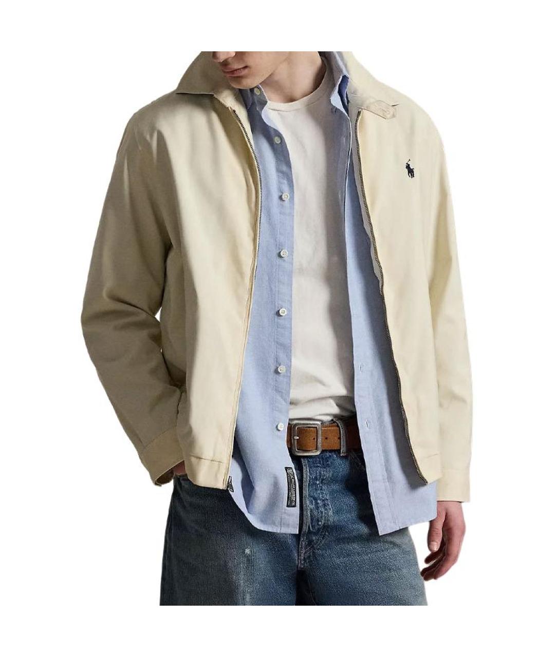 POLO RALPH LAUREN Бежевая куртка, фото 4