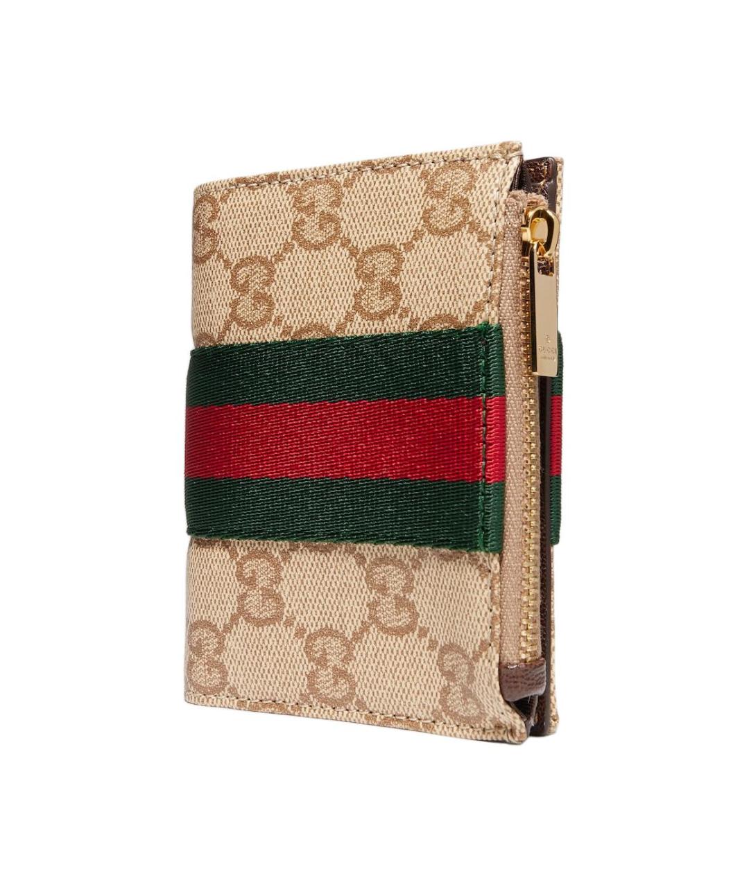 GUCCI Бежевый кошелек, фото 4