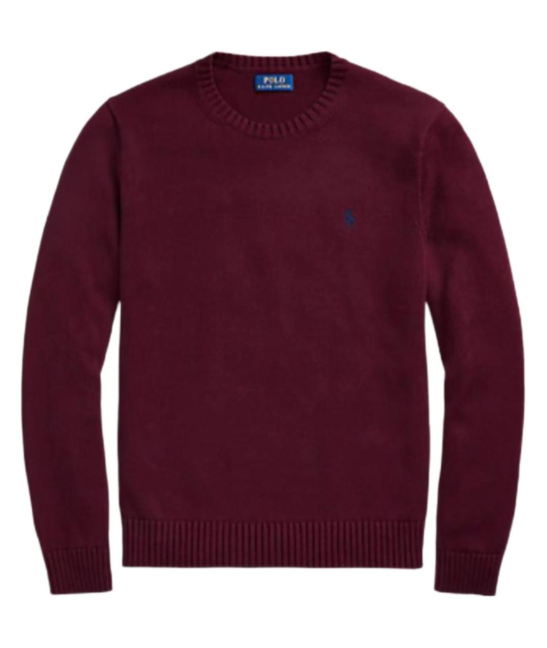 POLO RALPH LAUREN Бордовый джемпер / свитер, фото 1