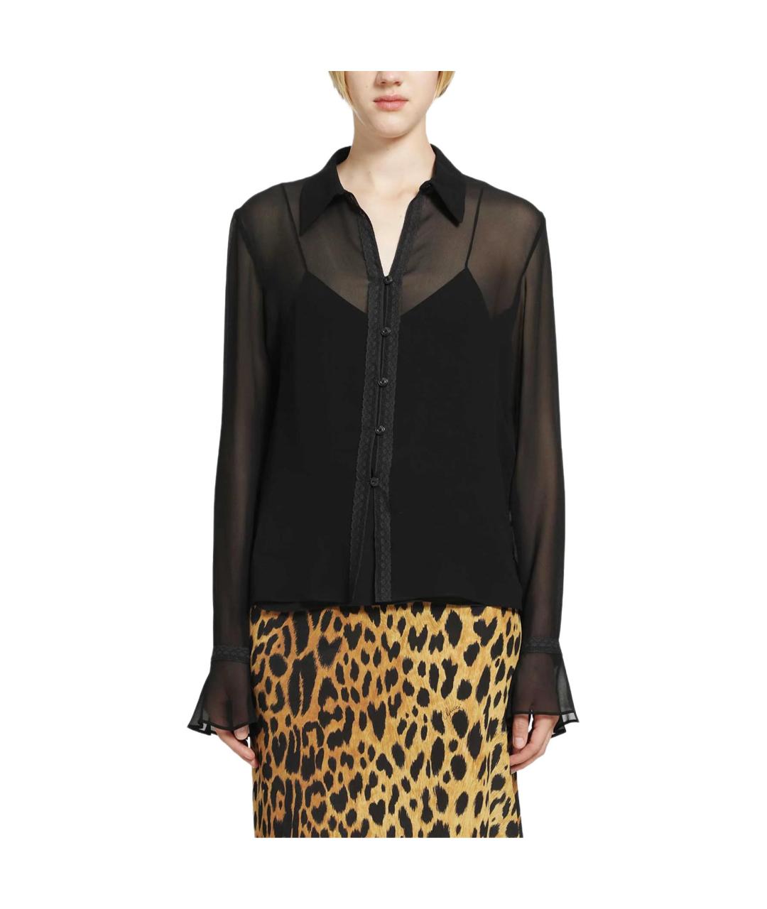 GUCCI Черная блузы, фото 5