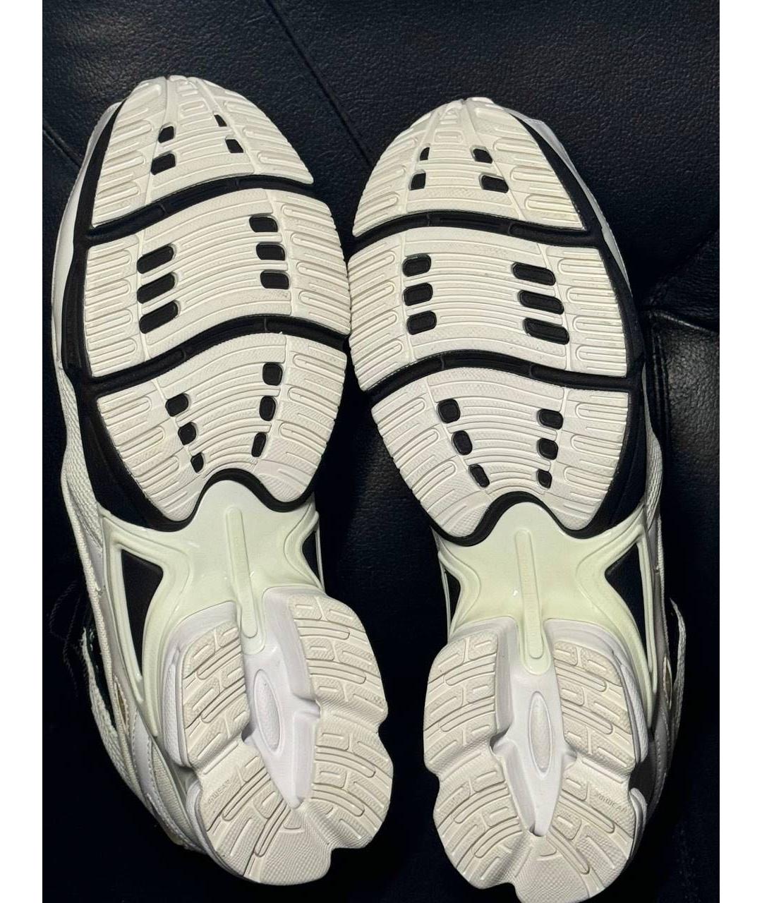 ADIDAS X RAF SIMONS Белые кожаные низкие кроссовки / кеды, фото 8