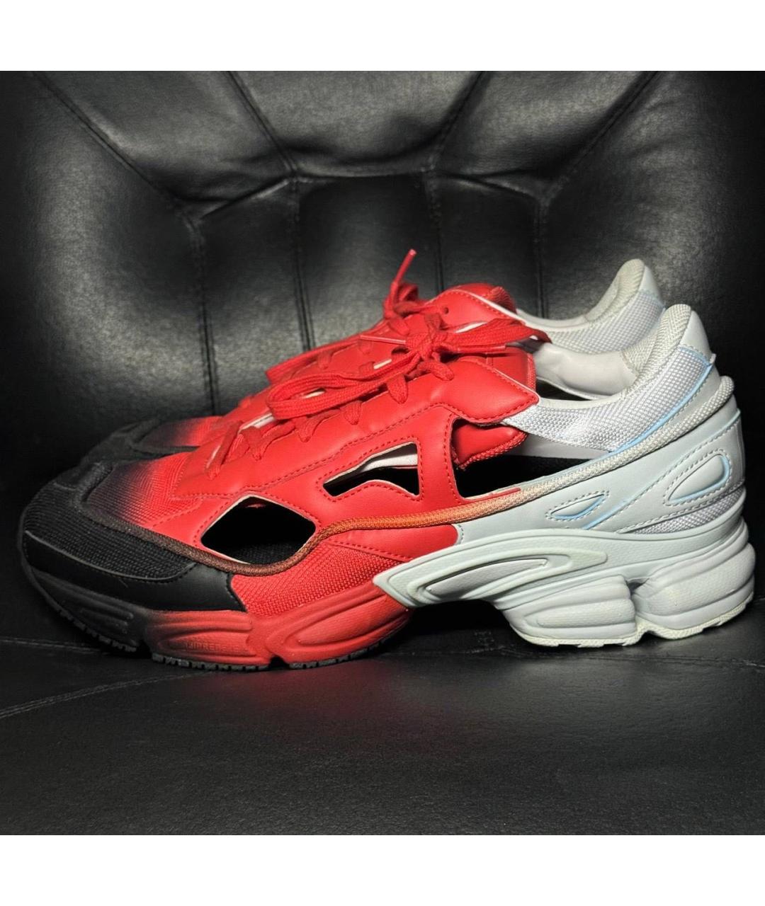 ADIDAS X RAF SIMONS Красные низкие кроссовки / кеды, фото 9
