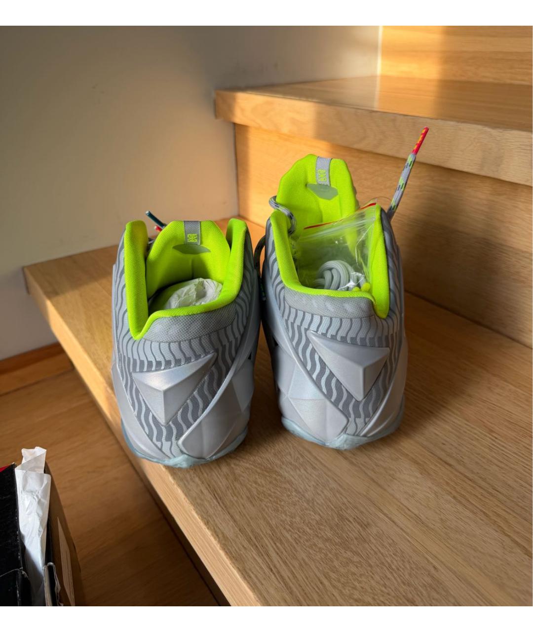 NIKE Мульти синтетические высокие кроссовки / кеды, фото 4