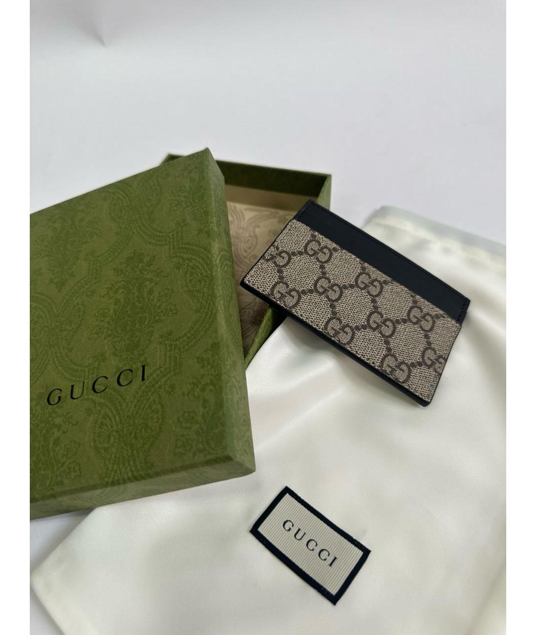 GUCCI Коричневый кардхолдер, фото 2