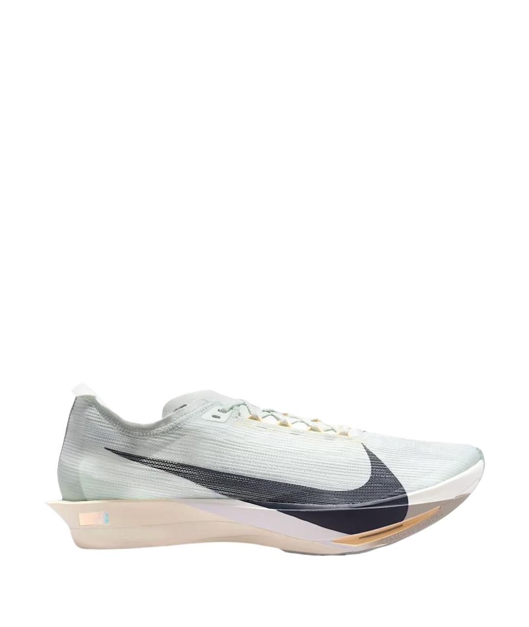 NIKE Серые синтетические низкие кроссовки / кеды, фото 1
