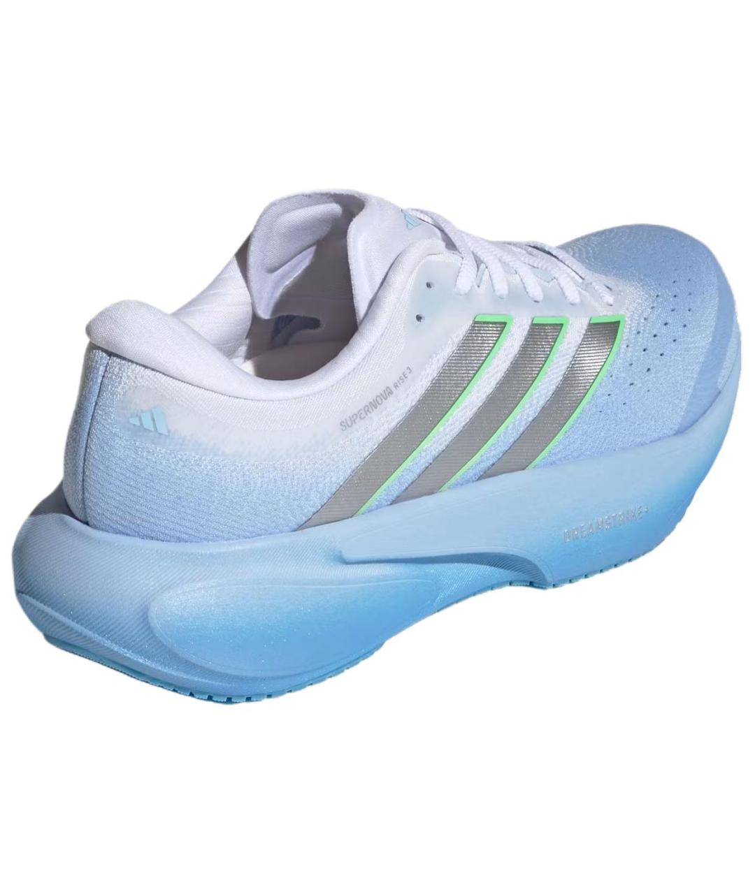 ADIDAS Синие текстильные кроссовки, фото 4