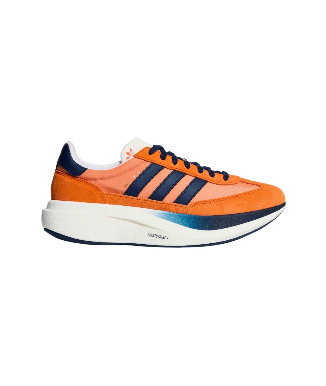 ADIDAS Оранжевые замшевые кроссовки, фото 7