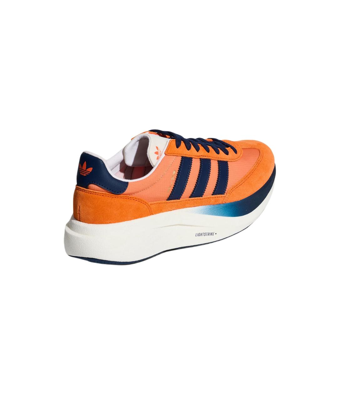 ADIDAS Оранжевые замшевые кроссовки, фото 4