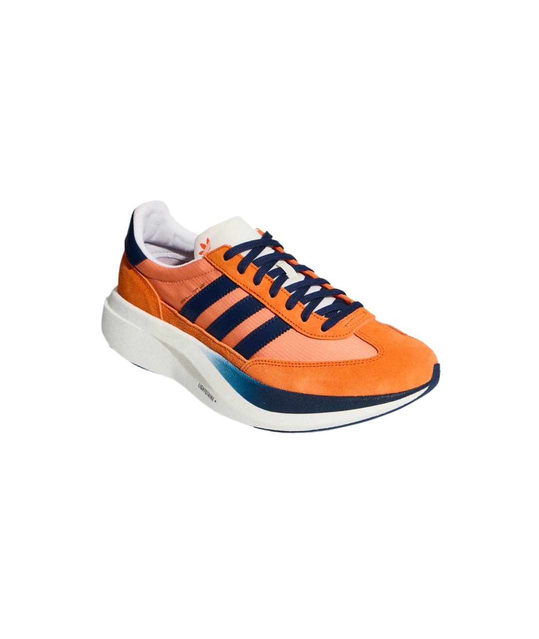 ADIDAS Оранжевые замшевые кроссовки, фото 3