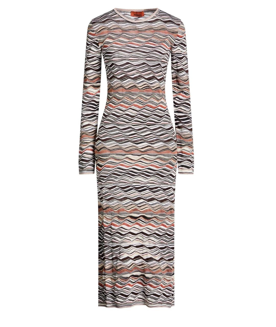 MISSONI Мульти вискозное коктейльное платье, фото 1