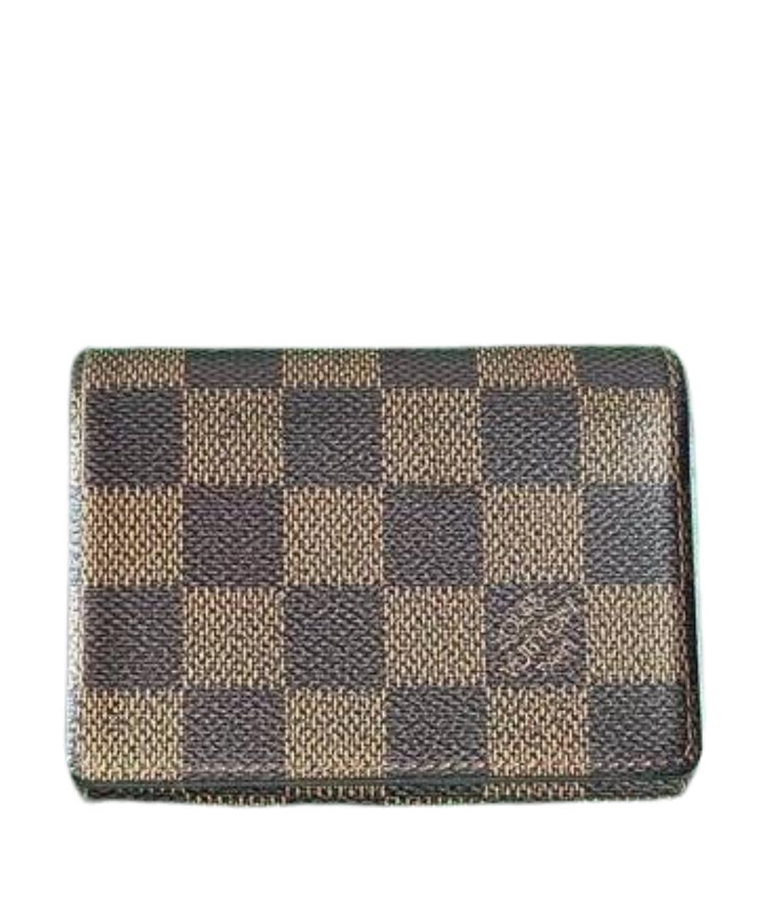 LOUIS VUITTON Коричневая визитница, фото 1