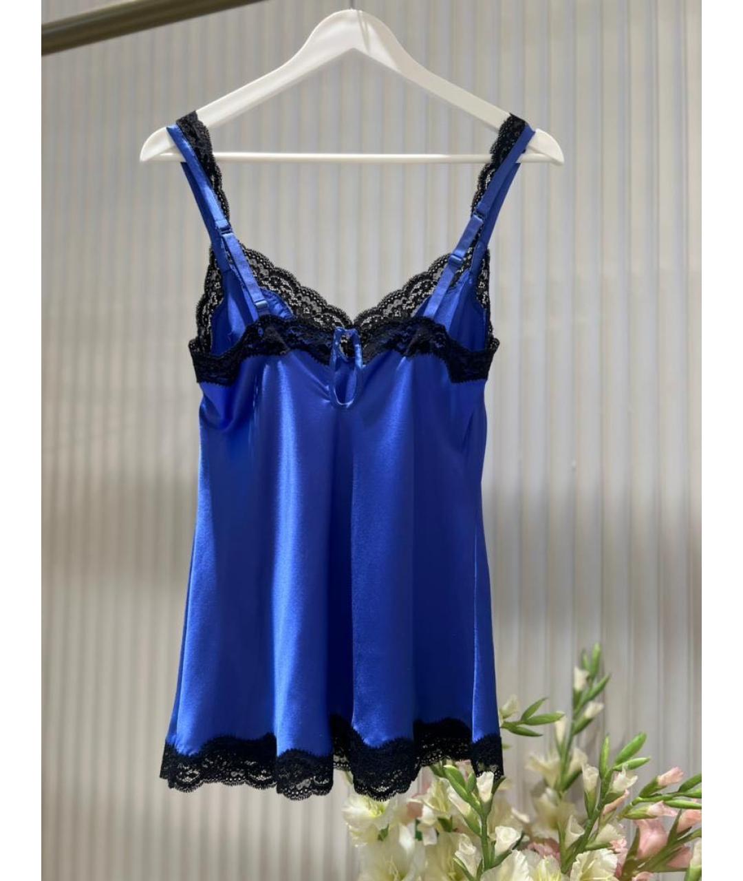 STELLA MCCARTNEY Синяя майка, фото 2