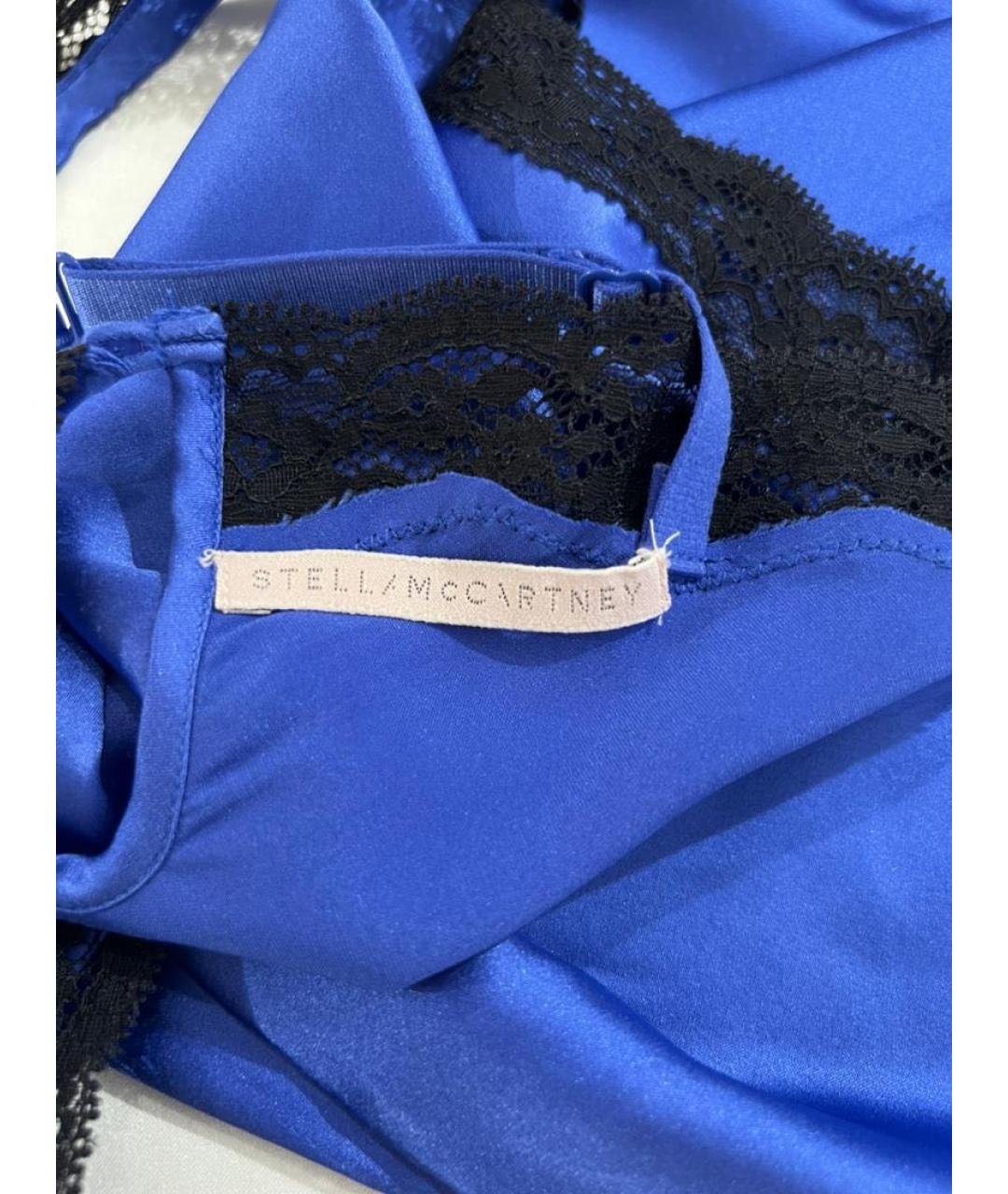 STELLA MCCARTNEY Синяя майка, фото 3