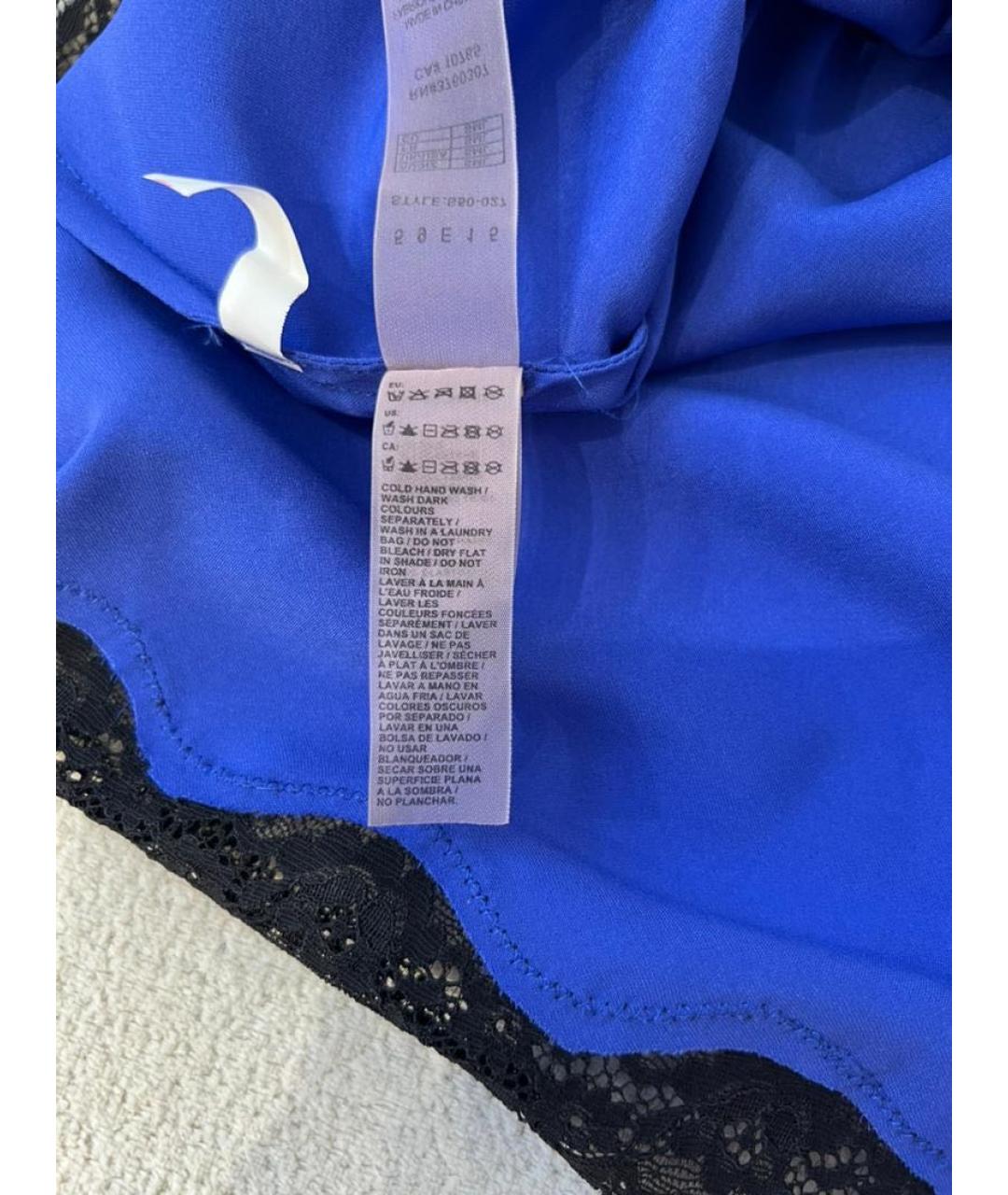 STELLA MCCARTNEY Синяя майка, фото 7