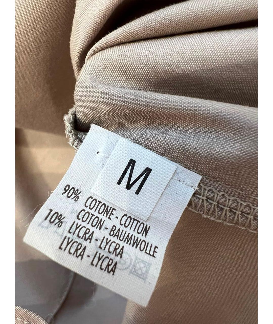 BRUNELLO CUCINELLI Коричневая майка, фото 6