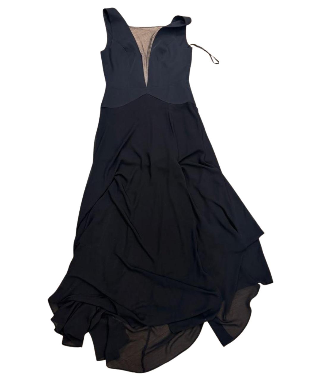 BCBG MAXAZRIA Черное вискозное вечернее платье, фото 1