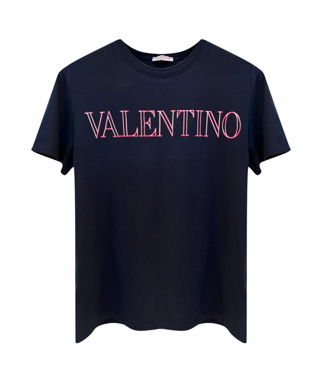 VALENTINO Черная футболка, фото 1