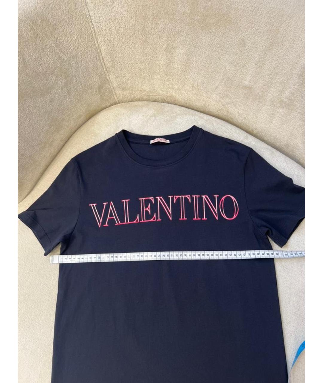 VALENTINO Черная футболка, фото 4