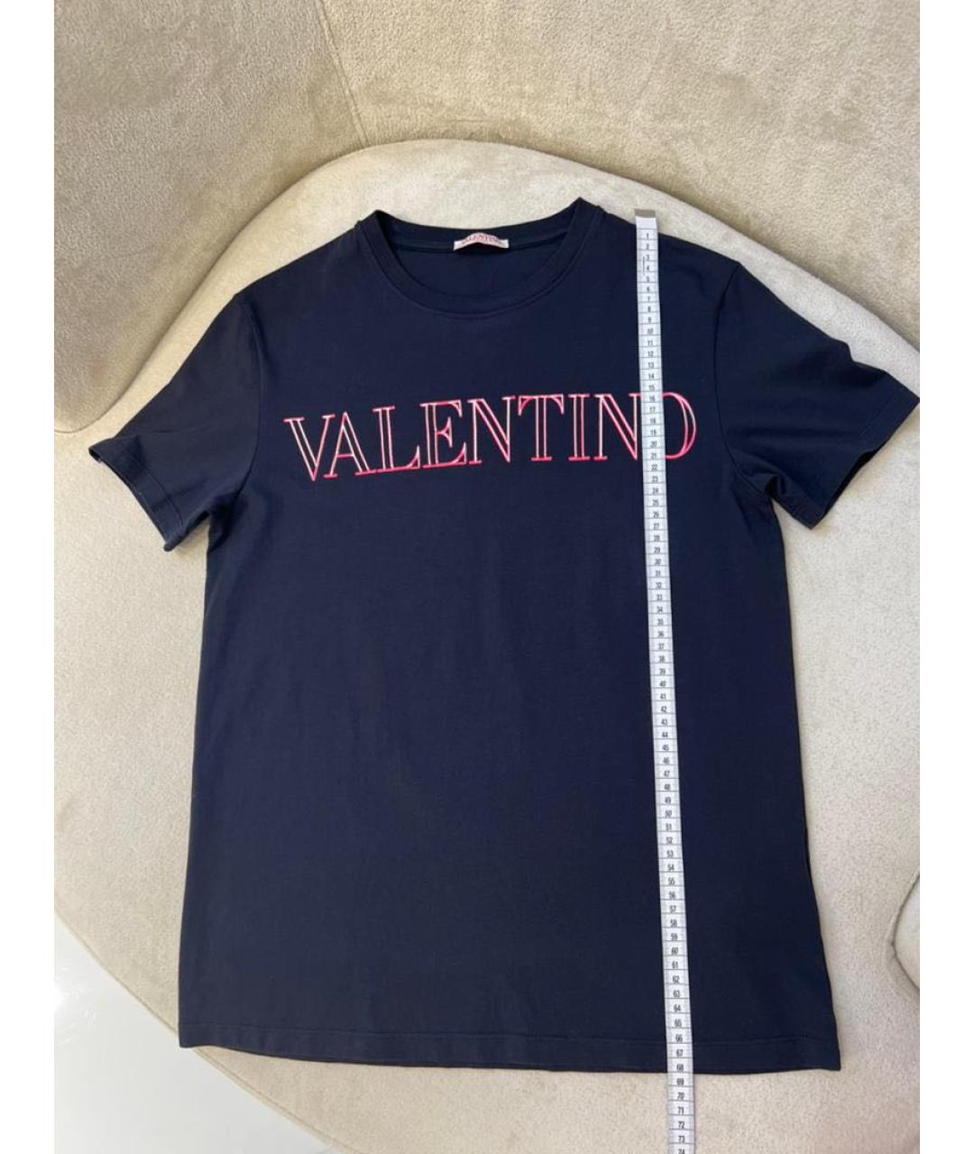 VALENTINO Черная футболка, фото 3