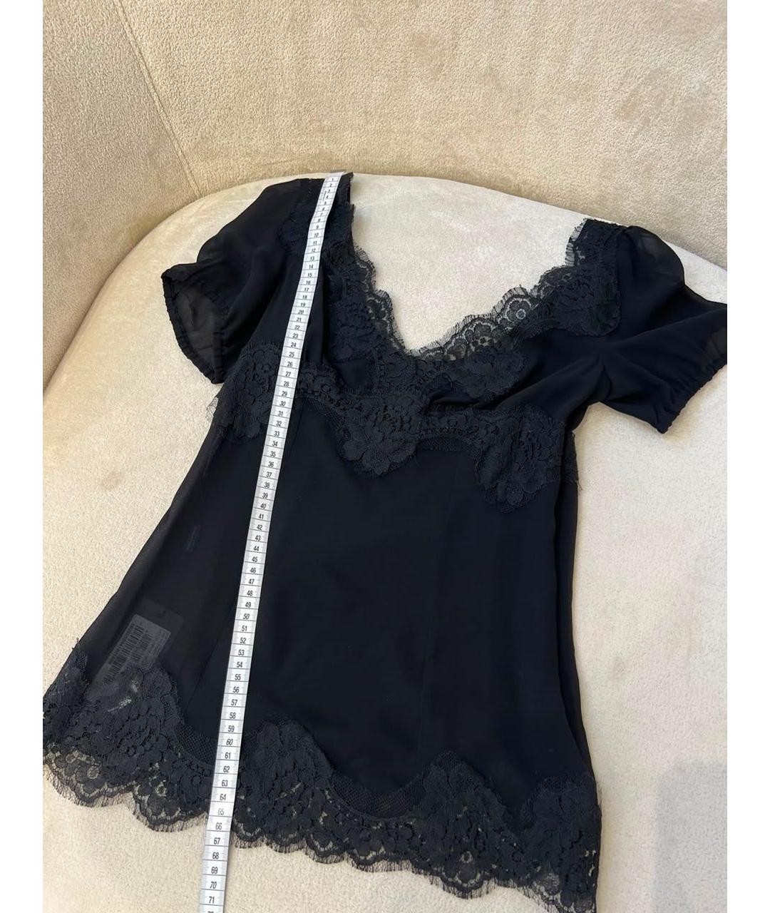 DOLCE&GABBANA Черная футболка, фото 4