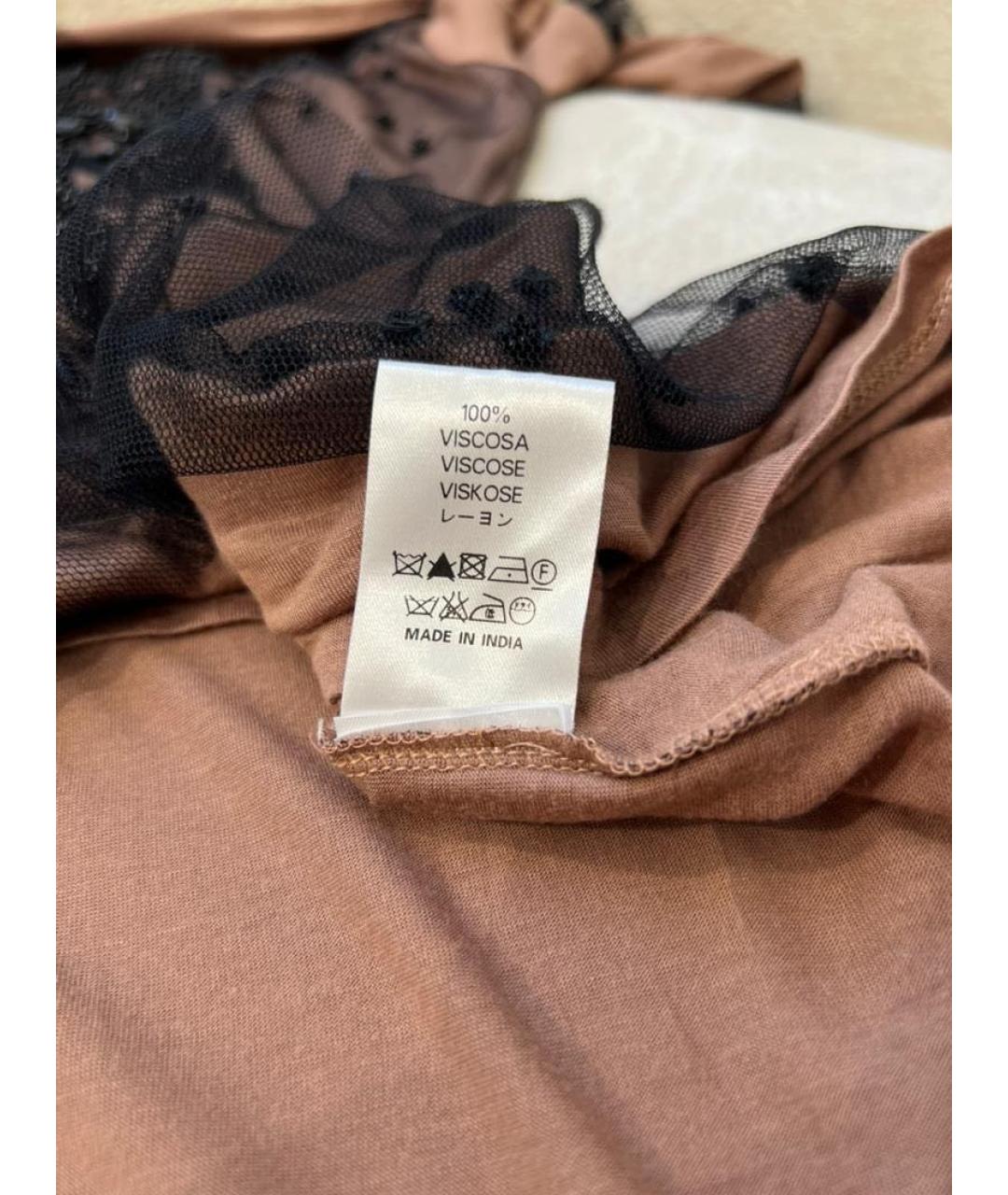 VALENTINO Бежевая футболка, фото 6