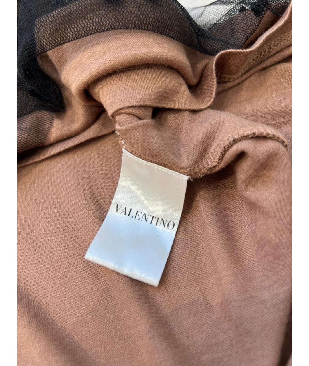 VALENTINO Бежевая футболка, фото 5