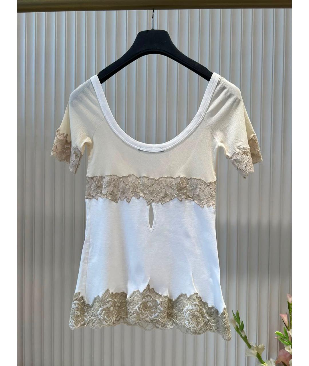 DOLCE&GABBANA Белая футболка, фото 2