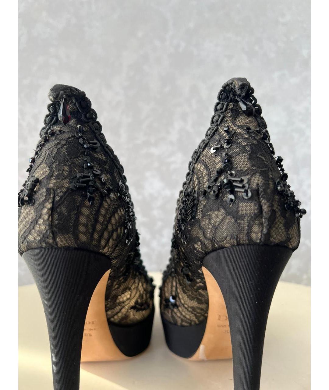 CHRISTIAN DIOR Черные туфли, фото 7