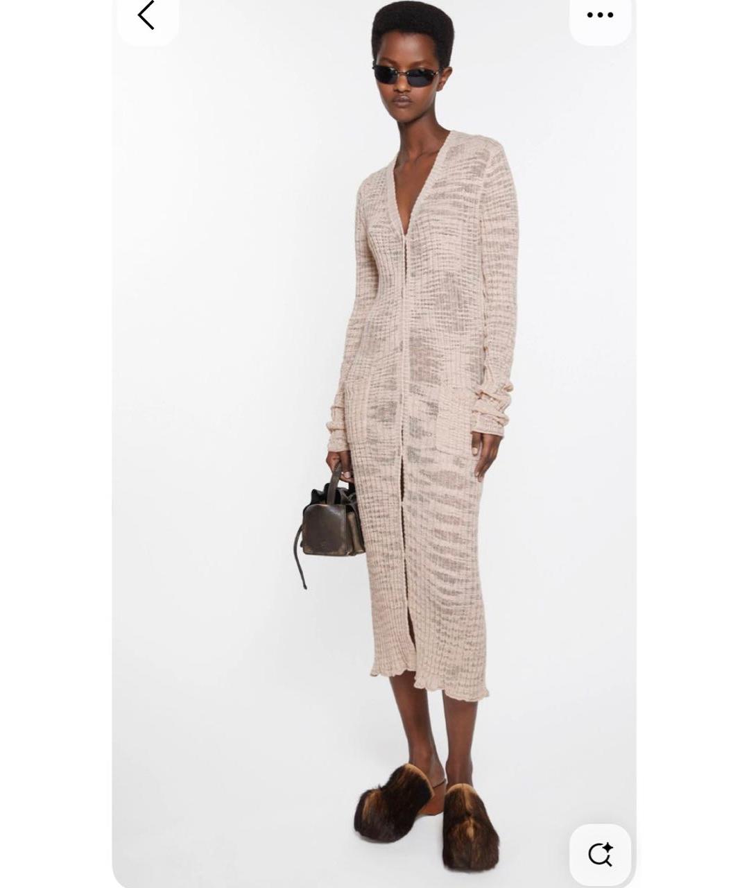 ACNE STUDIOS Коричневые кожаные сабо, фото 8