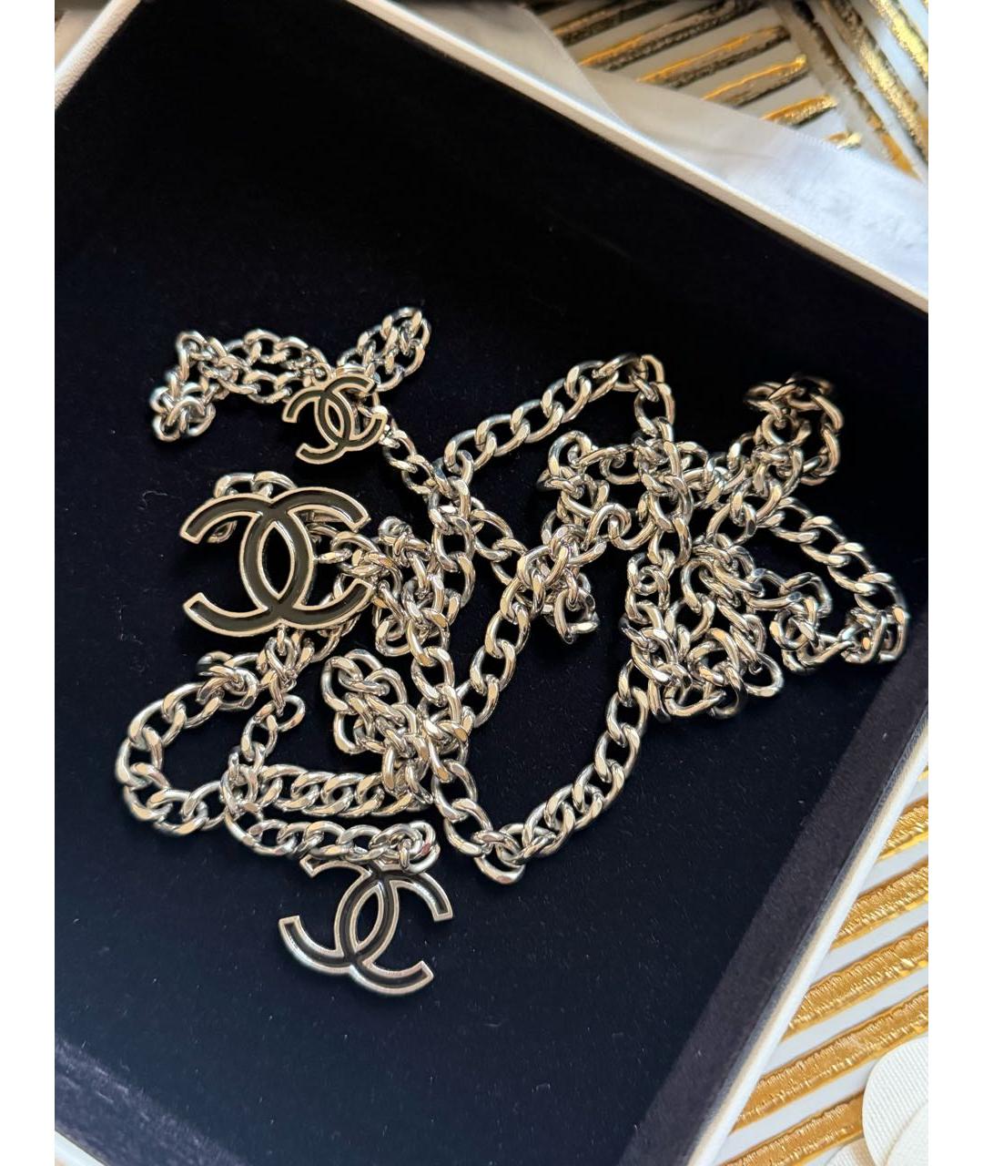 CHANEL Белый ремень, фото 2