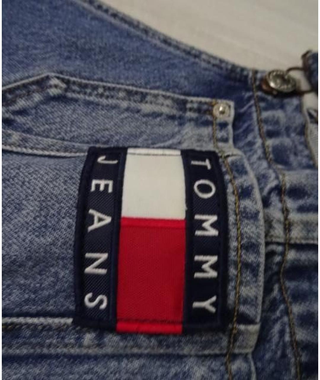 TOMMY HILFIGER Синий хлопковый комбинезон, фото 9