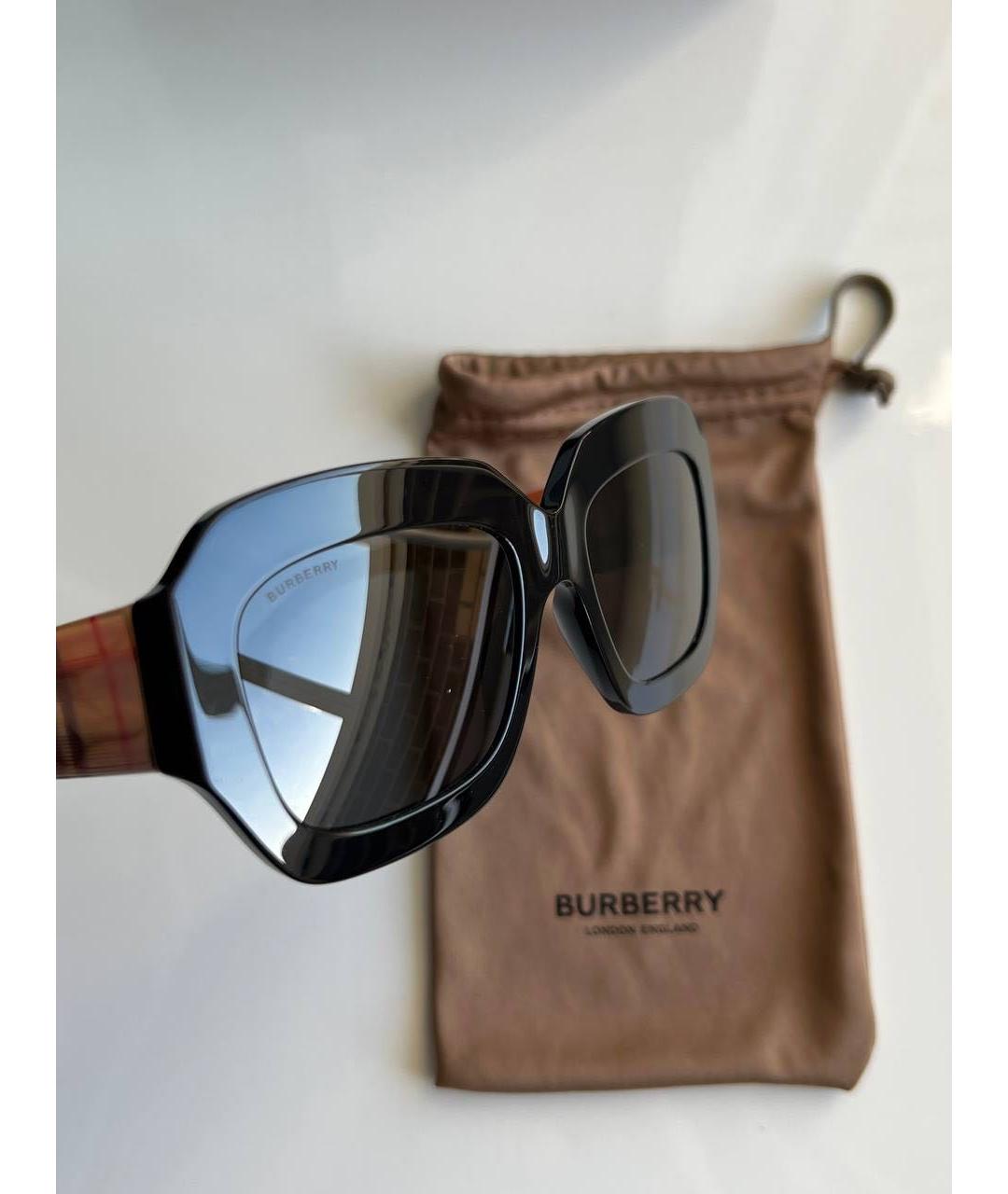 BURBERRY Мульти пластиковые солнцезащитные очки, фото 2